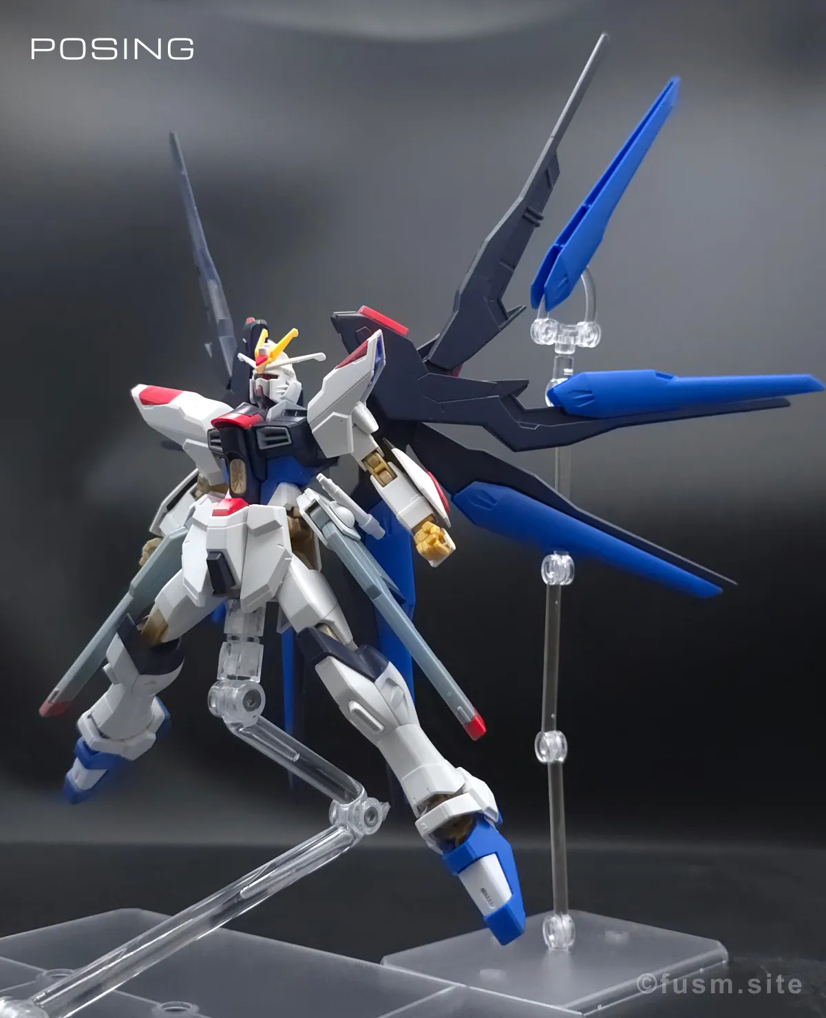 HGCE ストライクフリーダムガンダム レビュー ポージング 21