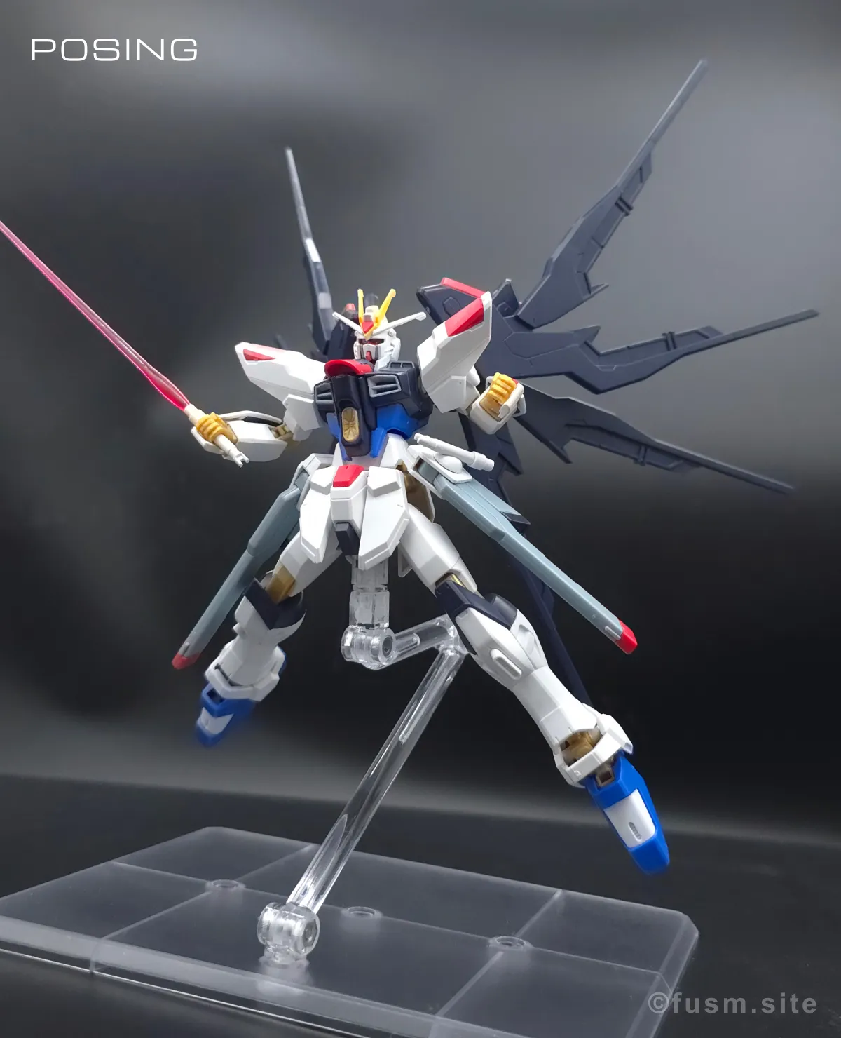 HGCE ストライクフリーダムガンダム レビュー ポージング 22