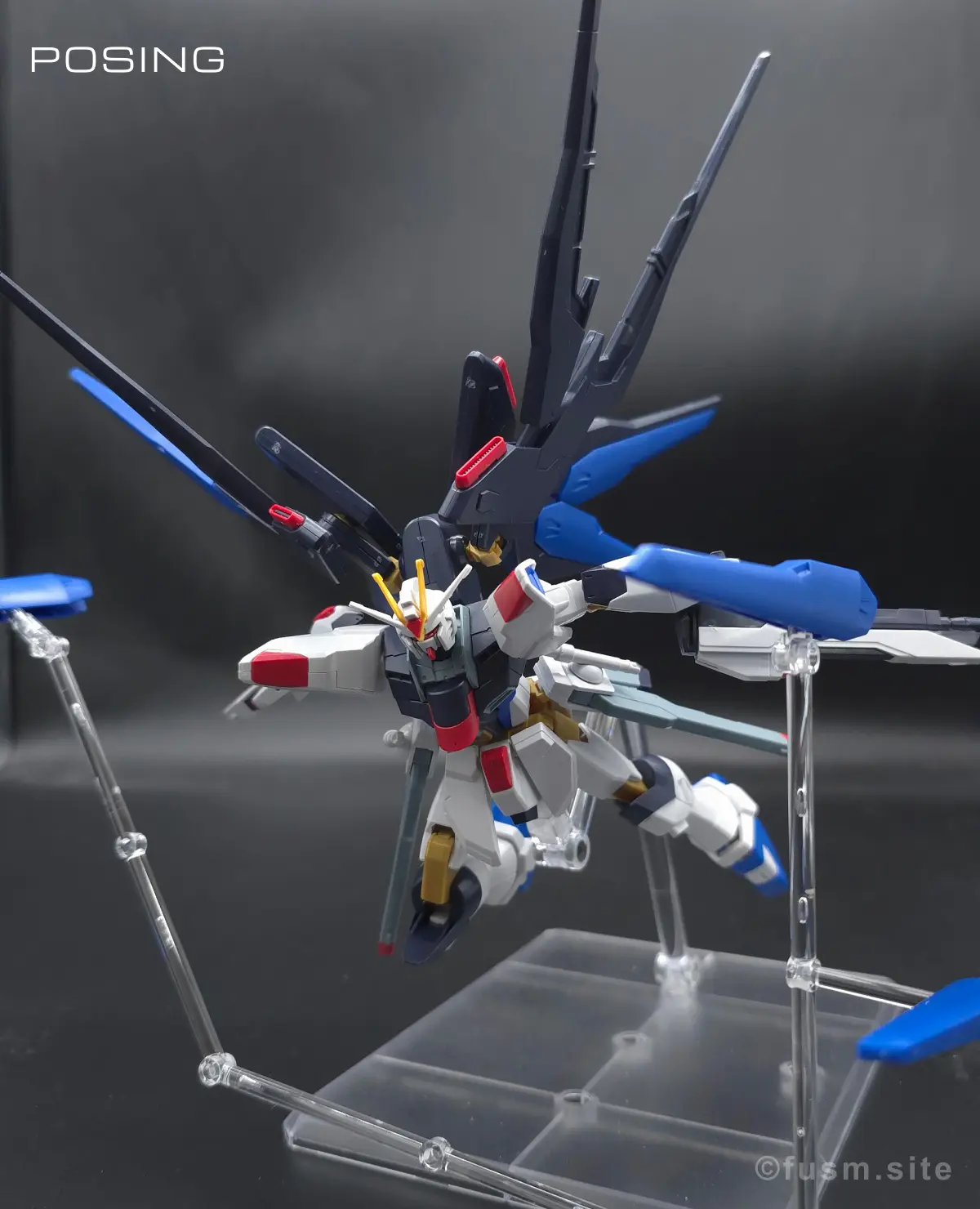 HGCE ストライクフリーダムガンダム レビュー ポージング 1