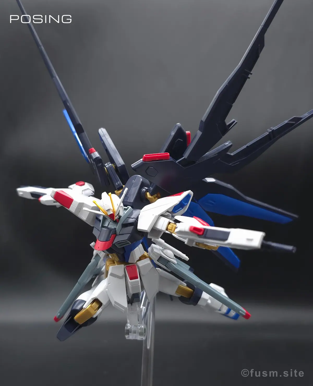 HGCE ストライクフリーダムガンダム レビュー ポージング 2