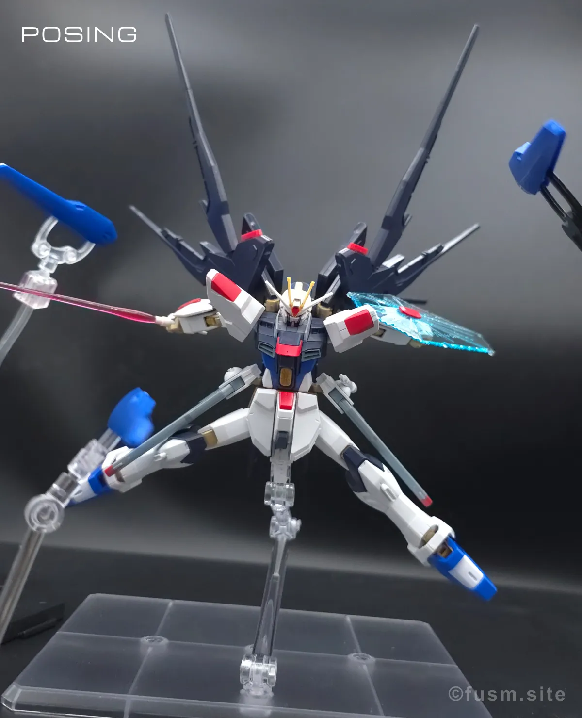 HGCE ストライクフリーダムガンダム レビュー ポージング 23