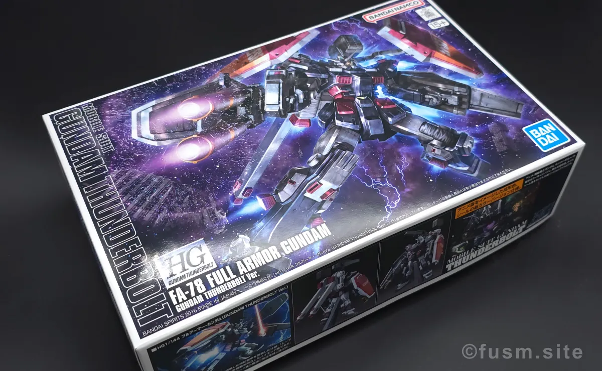 HG フルアーマー・ガンダム(ガンダムサンダーボルト版) レビュー 02