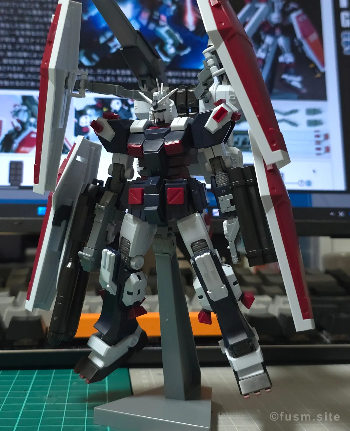 HG フルアーマー・ガンダム(ガンダムサンダーボルト版) レビュー パーツ・構造・組み立て 14