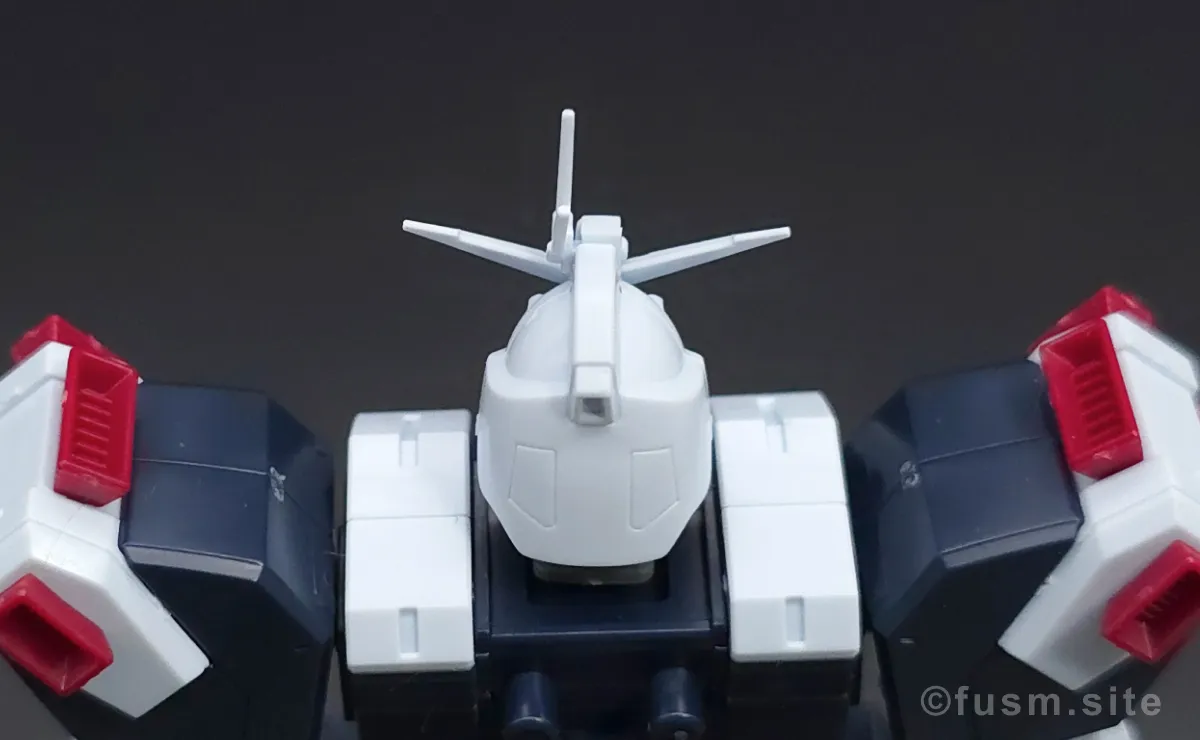 HG フルアーマー・ガンダム(ガンダムサンダーボルト版) レビュー 頭部ディテール 02