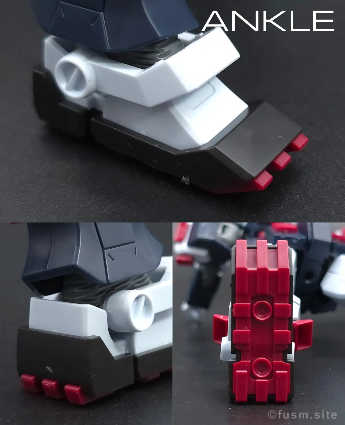 HG フルアーマー・ガンダム(ガンダムサンダーボルト版) レビュー 脚部ディテール 02