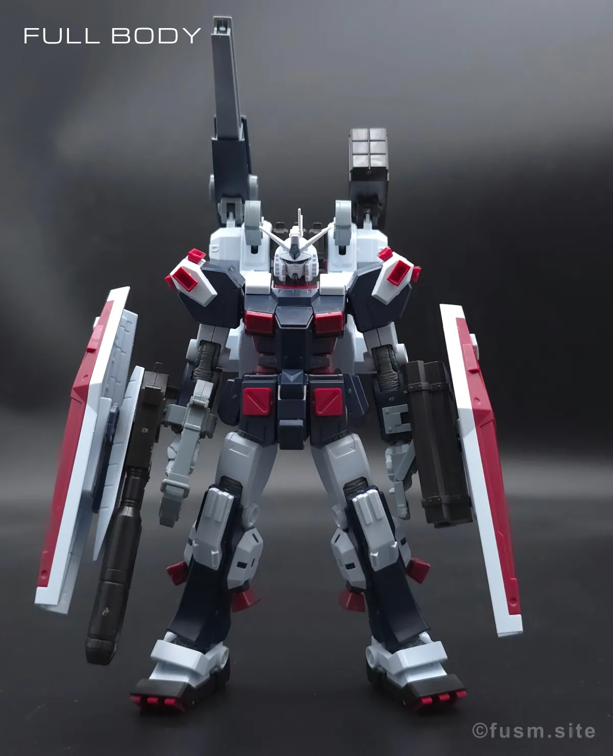 HG フルアーマー・ガンダム(ガンダムサンダーボルト版) レビュー 多角的に見た全体の外観・素組み 01