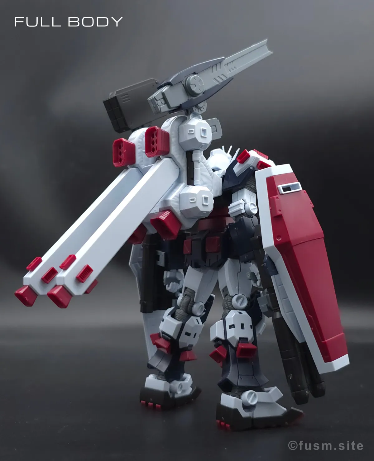 HG フルアーマー・ガンダム(ガンダムサンダーボルト版) レビュー 多角的に見た全体の外観・素組み 05