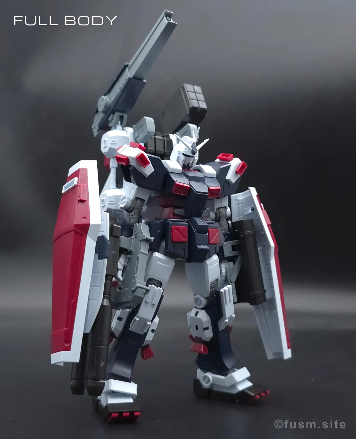 HG フルアーマー・ガンダム(ガンダムサンダーボルト版) レビュー 多角的に見た全体の外観・素組み 06