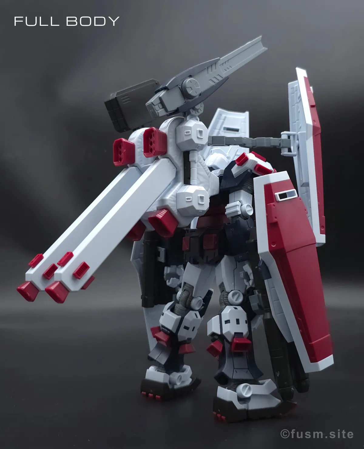 HG フルアーマー・ガンダム(ガンダムサンダーボルト版) レビュー 多角的に見た全体の外観・素組み 09