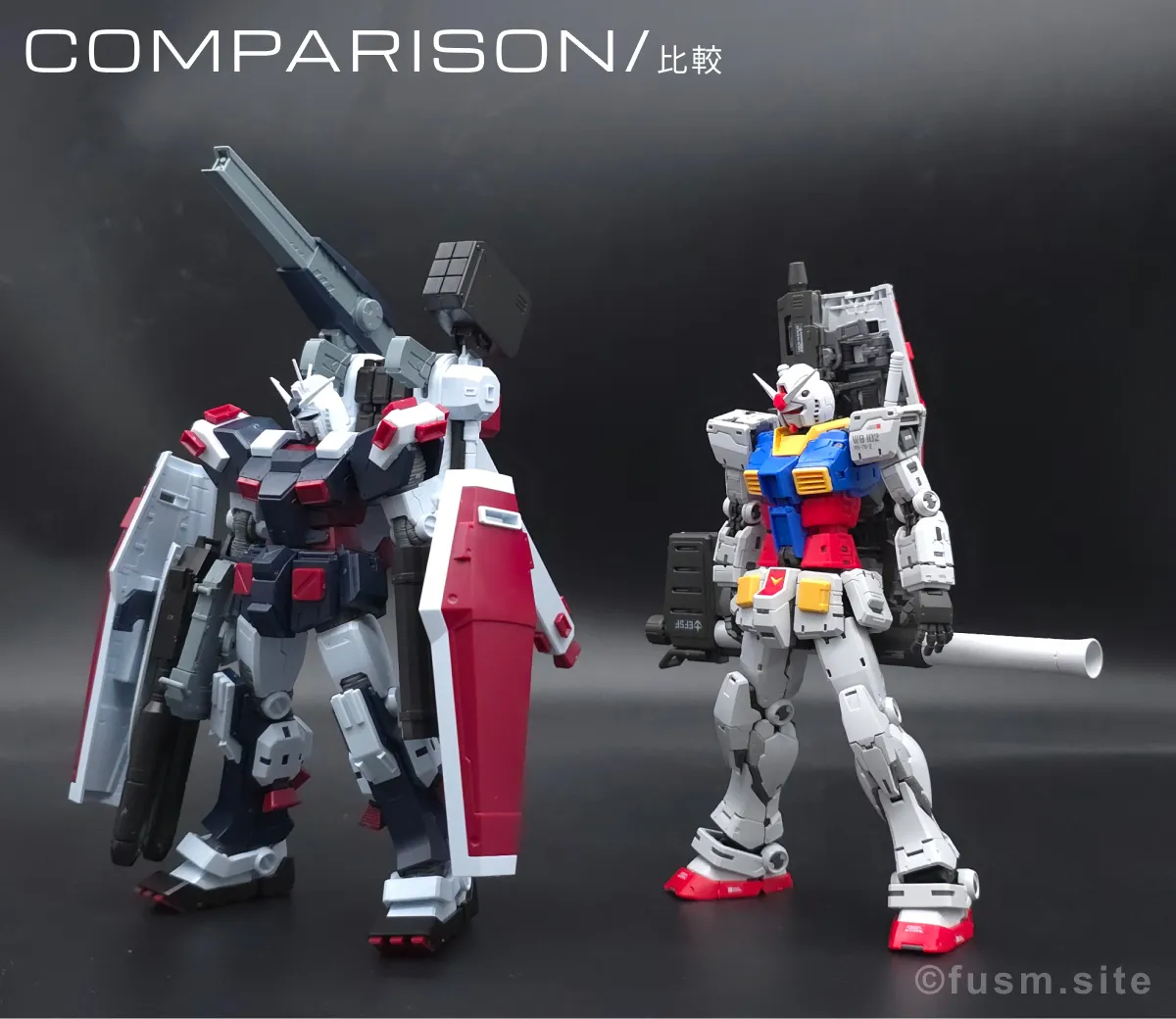 HG フルアーマー・ガンダム(ガンダムサンダーボルト版) レビュー 比較 02