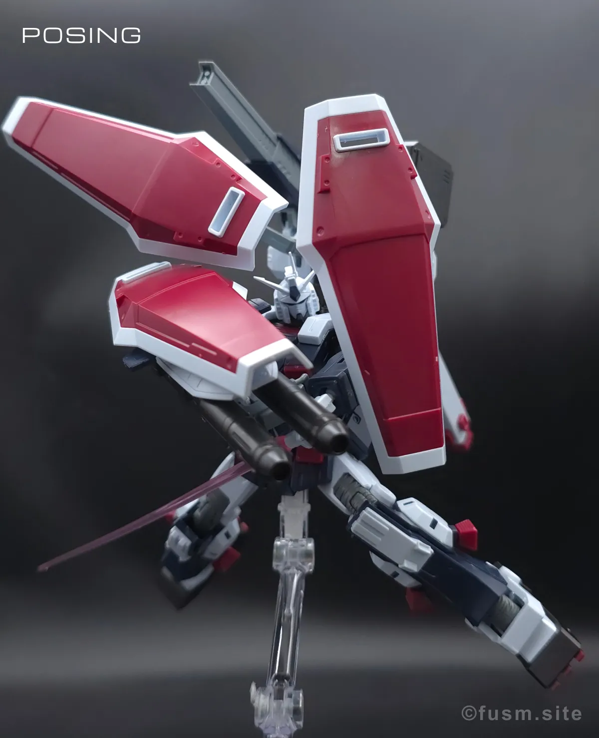 HG フルアーマー・ガンダム(ガンダムサンダーボルト版) レビュー ポージング 11