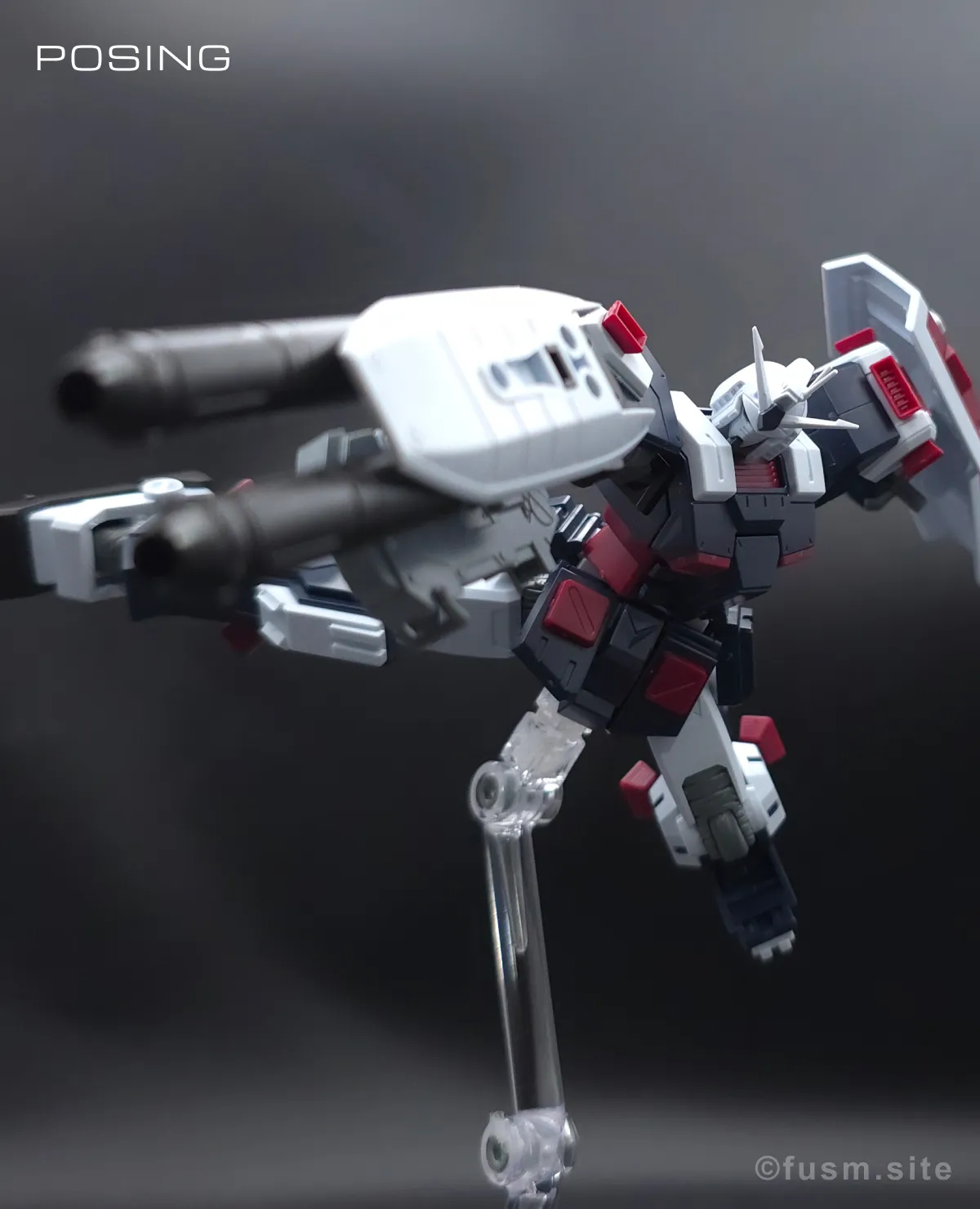 HG フルアーマー・ガンダム(ガンダムサンダーボルト版) レビュー ポージング 20