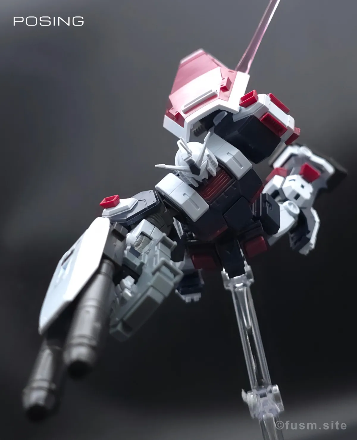 HG フルアーマー・ガンダム(ガンダムサンダーボルト版) レビュー ポージング 22