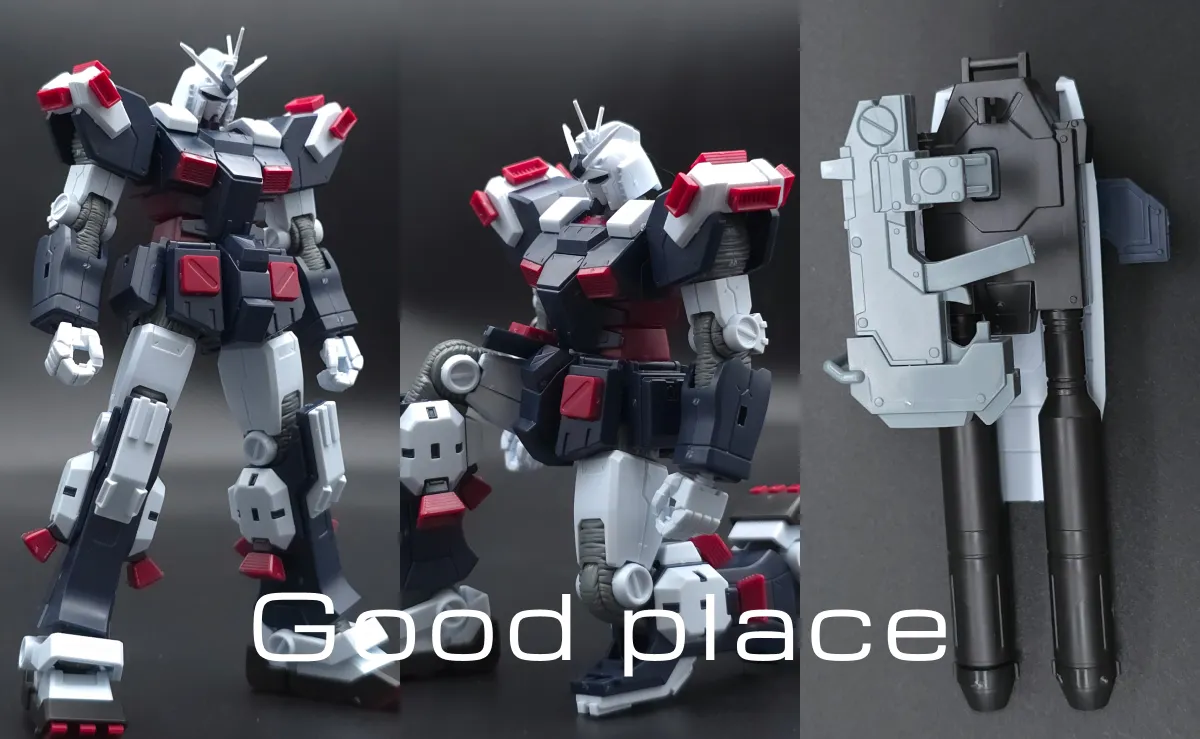 HG フルアーマー・ガンダム(ガンダムサンダーボルト版) レビュー コラージュ 02