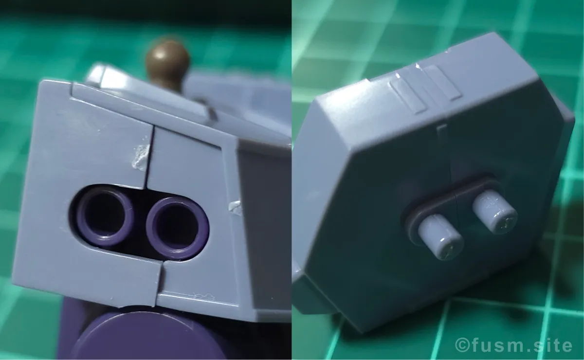 HGUC ドーベン・ウルフ(ユニコーンVer.) レビュー パーツ・構造・組み立て 02