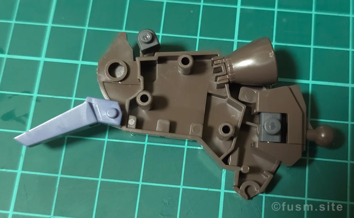 HGUC ドーベン・ウルフ(ユニコーンVer.) レビュー パーツ・構造・組み立て 07