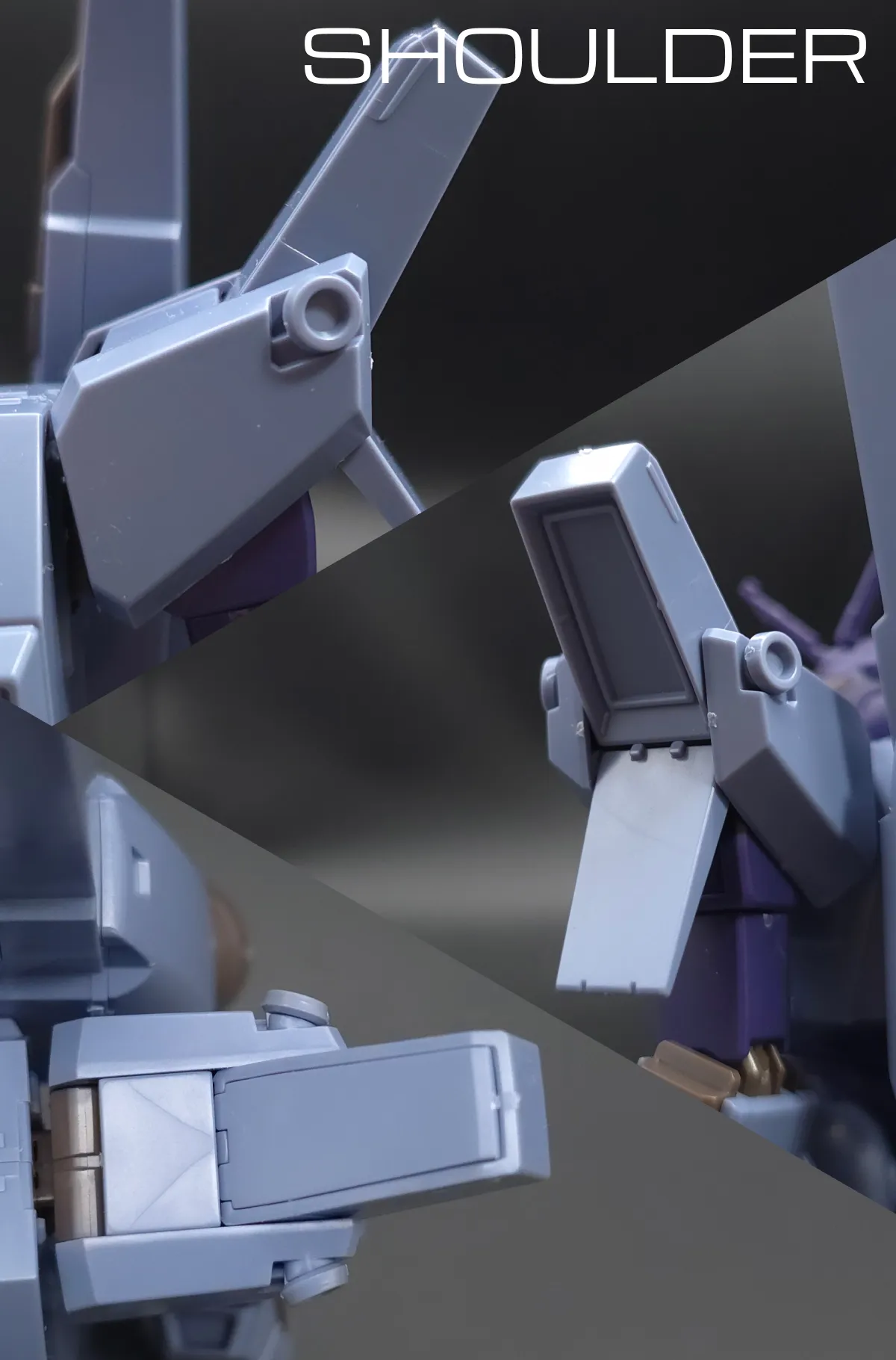 HGUC ドーベン・ウルフ(ユニコーンVer.) レビュー 肩ディテール 01