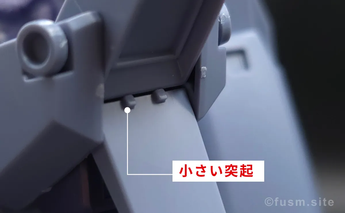 HGUC ドーベン・ウルフ(ユニコーンVer.) レビュー 肩ディテール 02