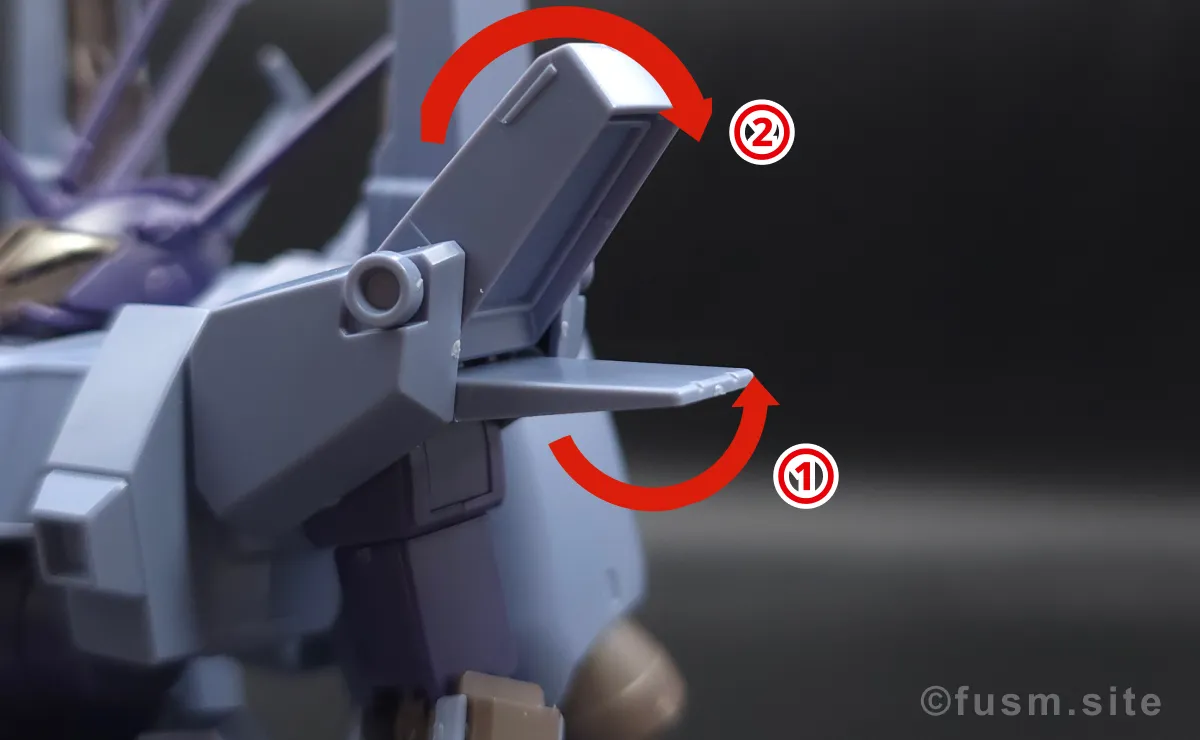 HGUC ドーベン・ウルフ(ユニコーンVer.) レビュー 肩ディテール ギミック 02