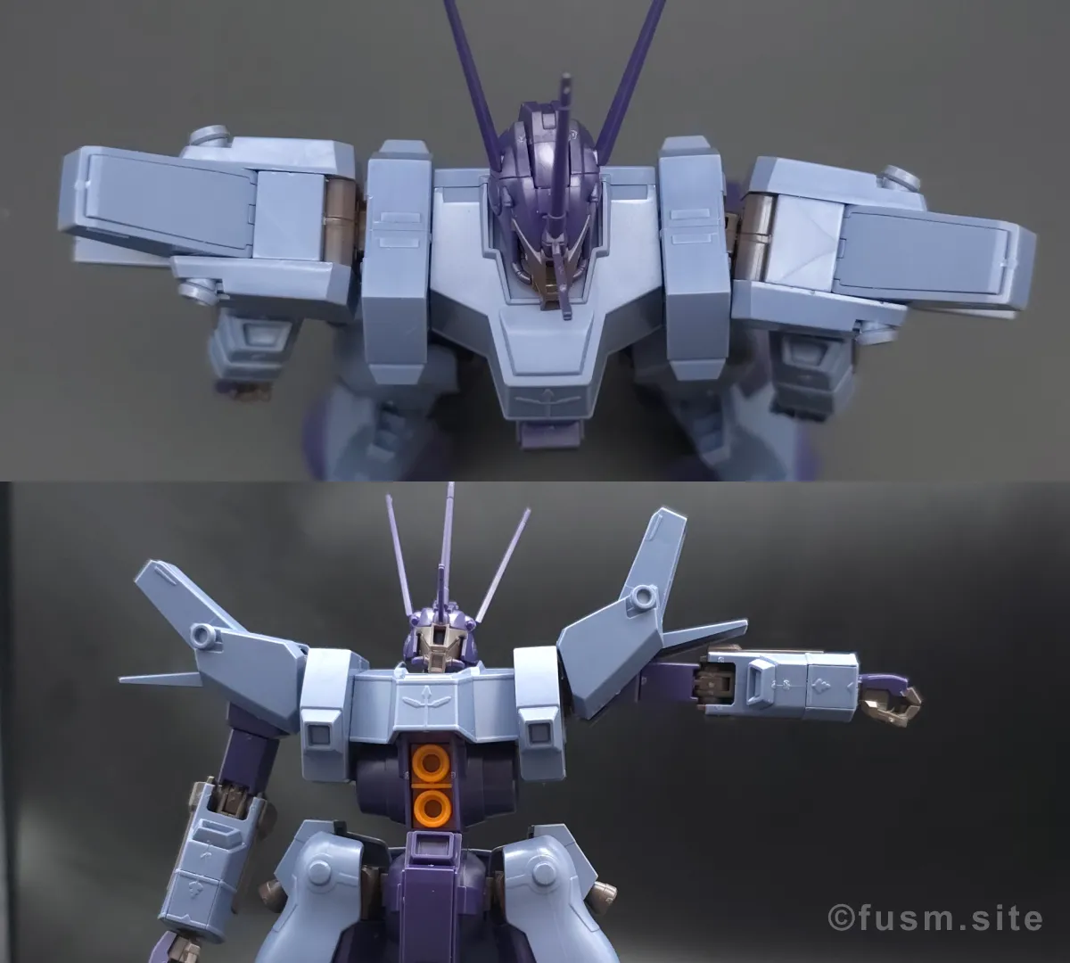 HGUC ドーベン・ウルフ(ユニコーンVer.) レビュー 腕部ディテール 可動域 02