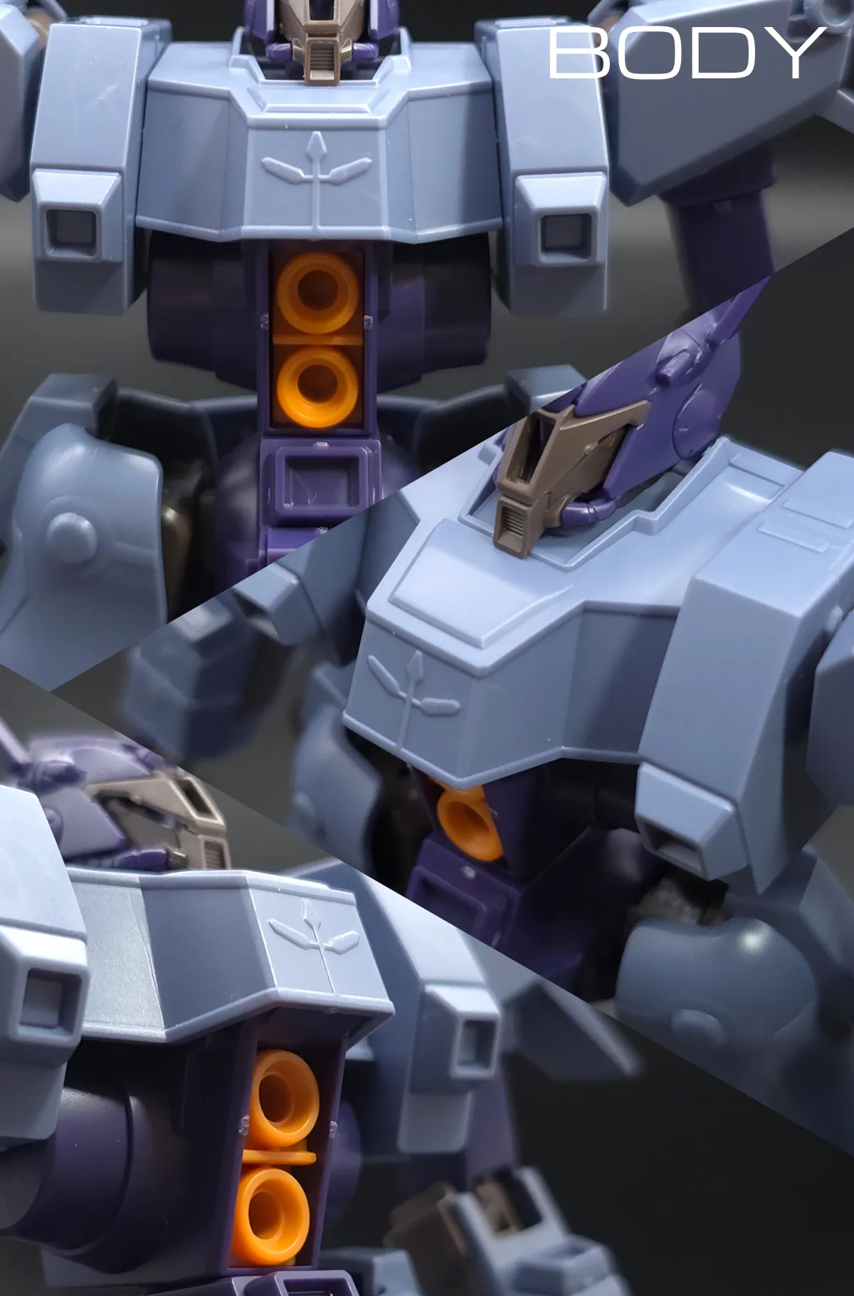 HGUC ドーベン・ウルフ(ユニコーンVer.) レビュー 胴体ディテール 01