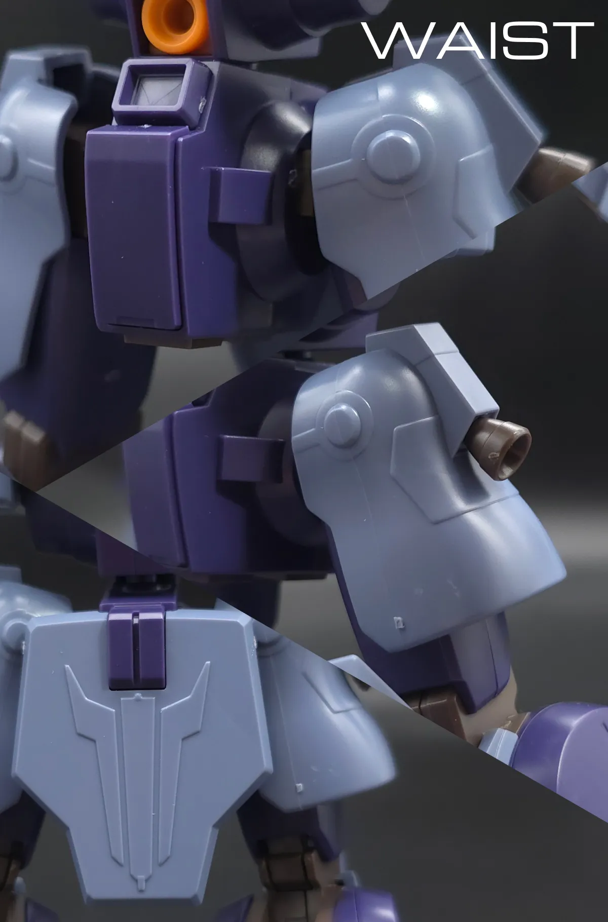 HGUC ドーベン・ウルフ(ユニコーンVer.) レビュー 胴体ディテール 02