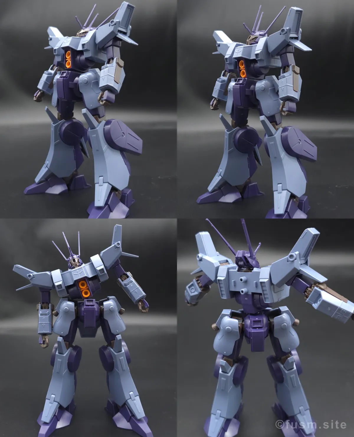 HGUC ドーベン・ウルフ(ユニコーンVer.) レビュー 胴体ディテール 可動域 01