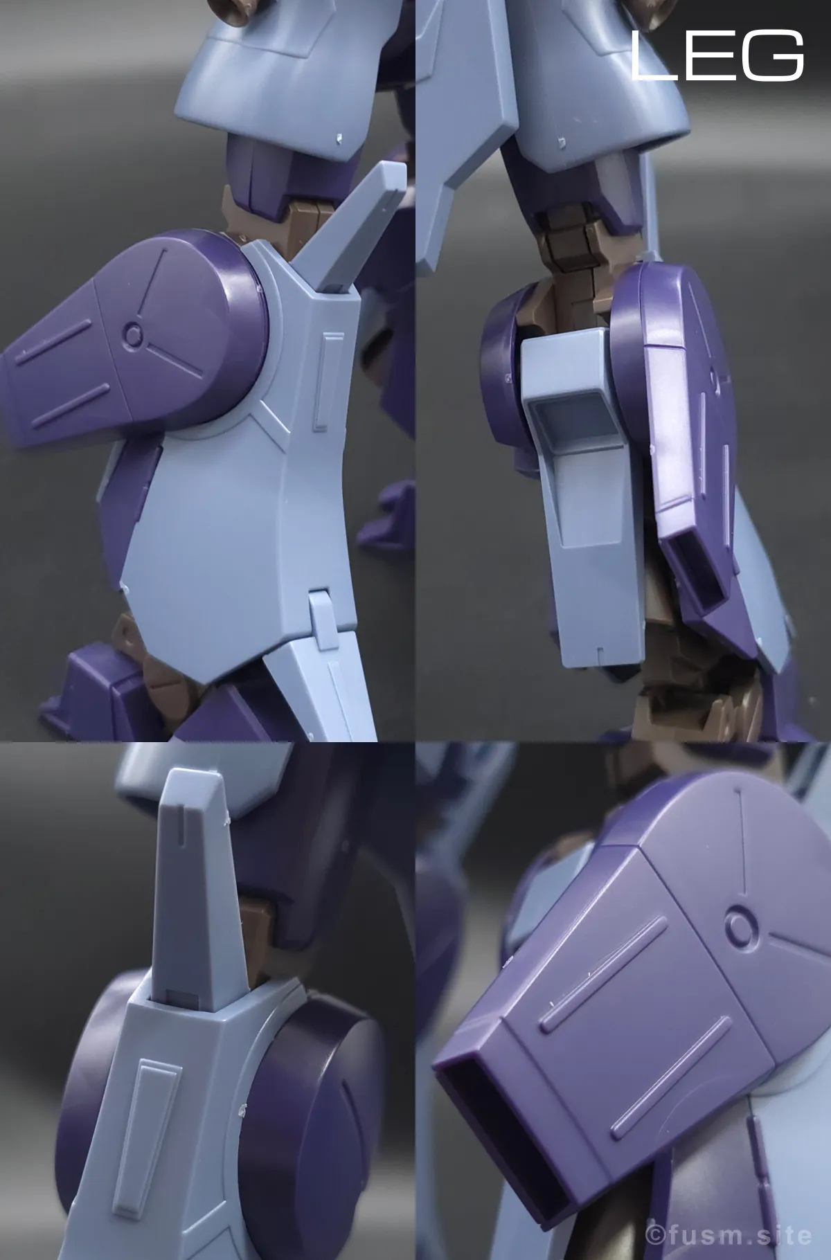 HGUC ドーベン・ウルフ(ユニコーンVer.) レビュー 脚部ディテール 01