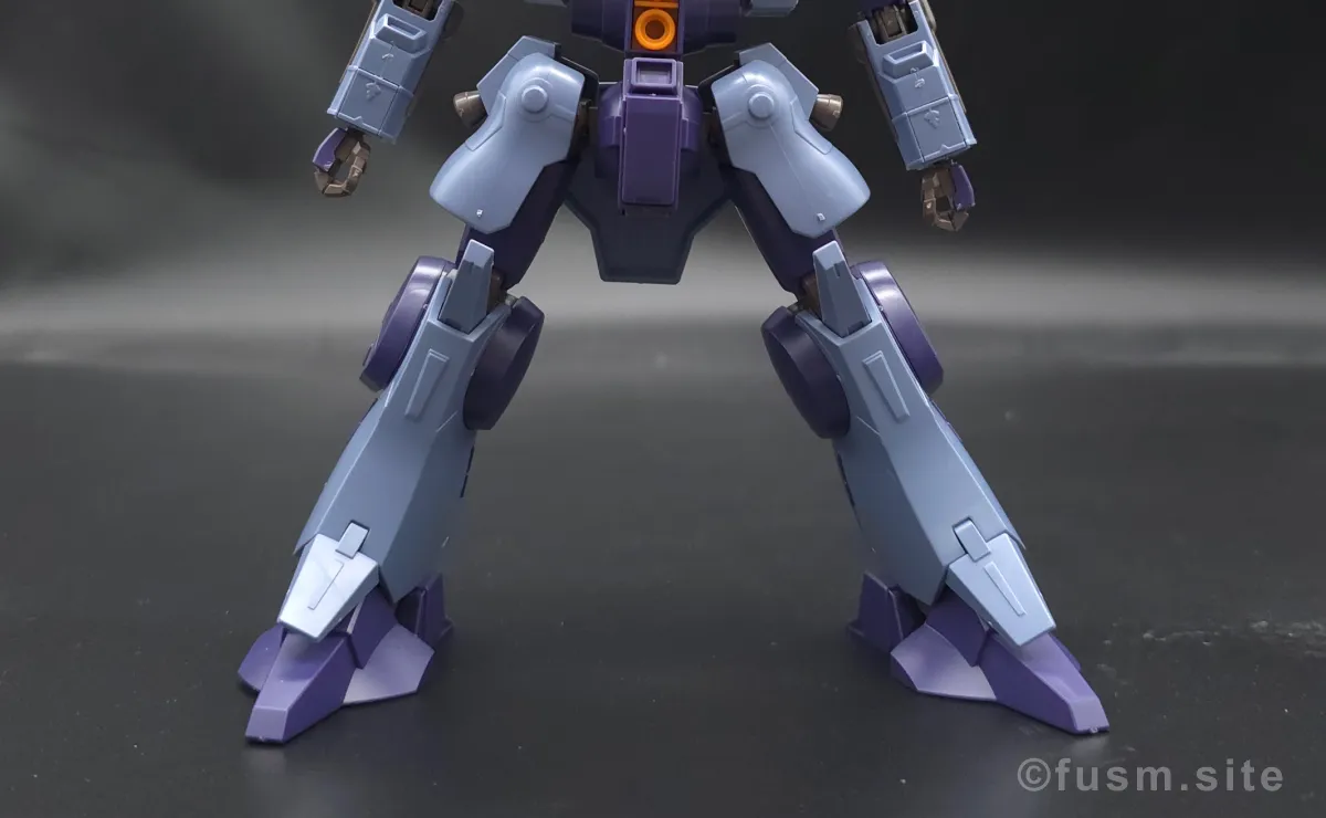 HGUC ドーベン・ウルフ(ユニコーンVer.) レビュー 脚部ディテール 可動域 04
