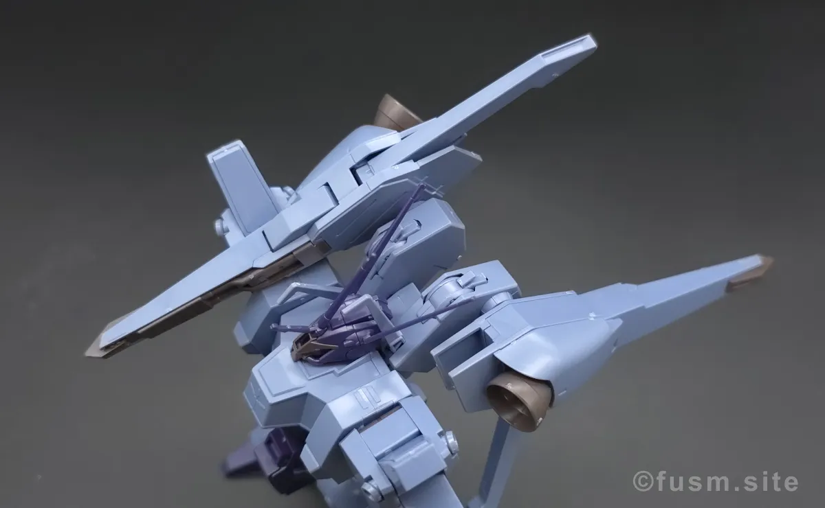 HGUC ドーベン・ウルフ(ユニコーンVer.) レビュー バックパックレビュー 可動域 03