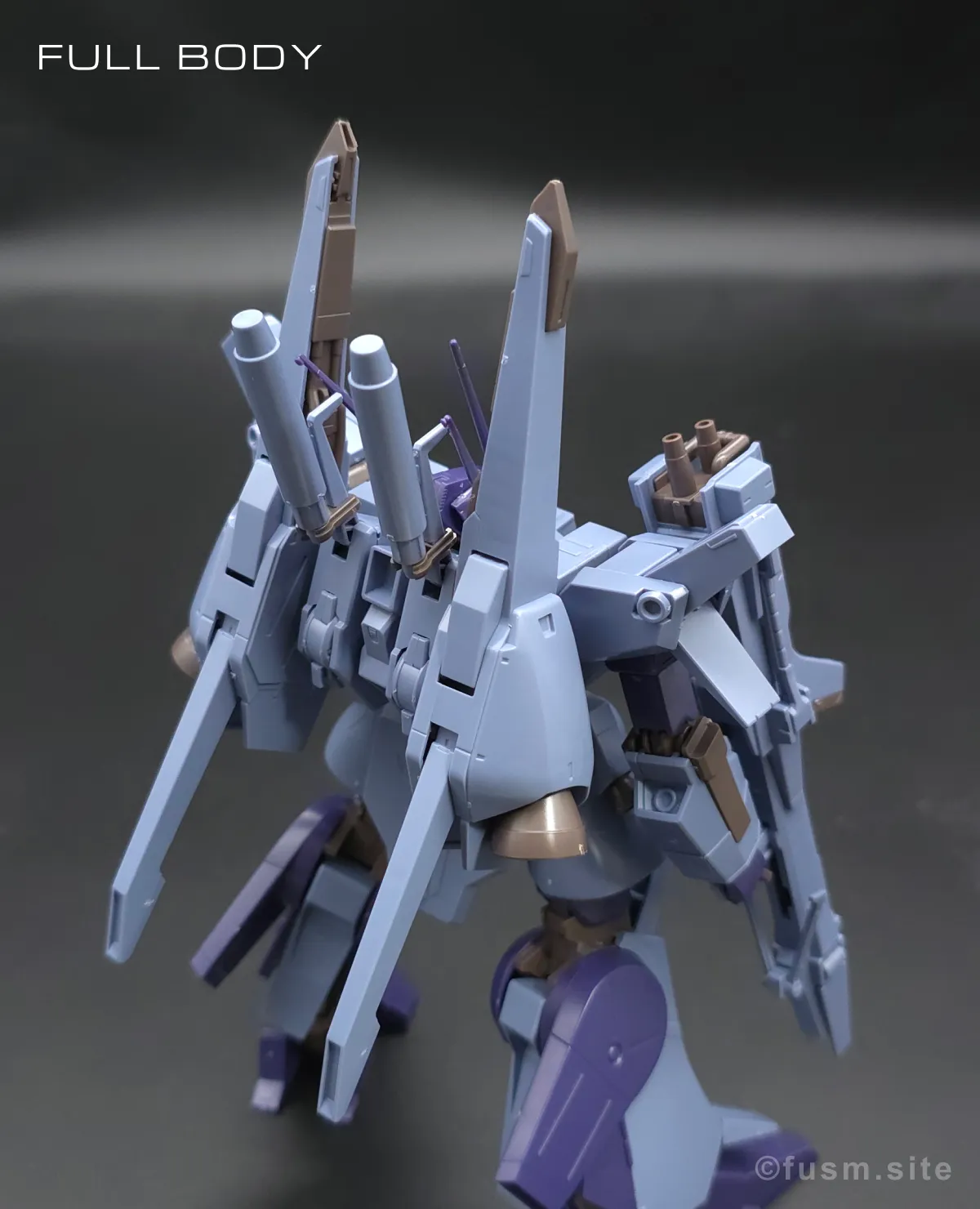 HGUC ドーベン・ウルフ(ユニコーンVer.) レビュー 多角的に見た全体の外観・素組み 04