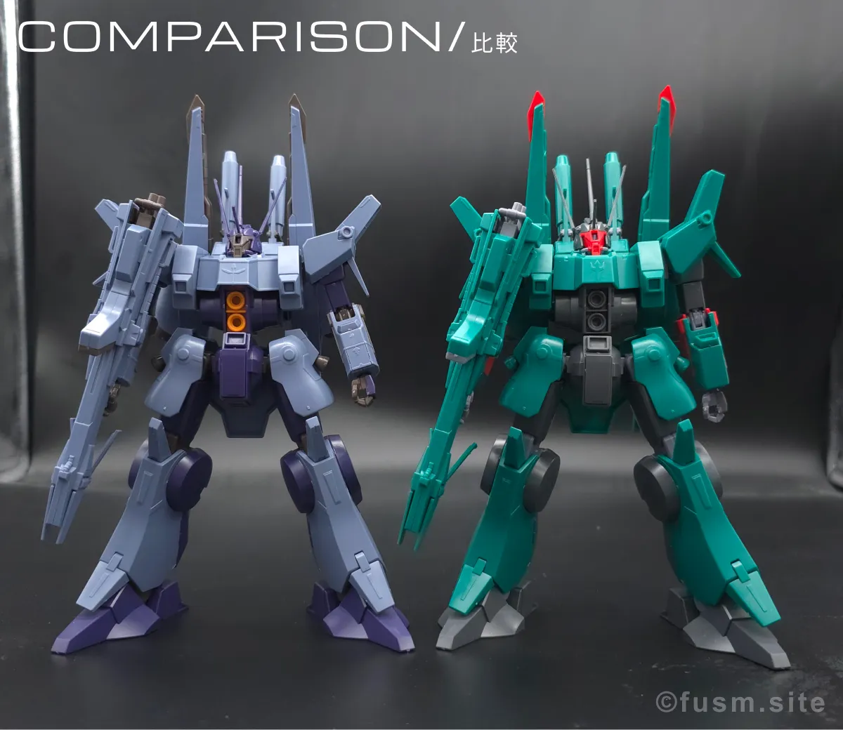 HGUC ドーベン・ウルフ(ユニコーンVer.) レビュー 比較 01