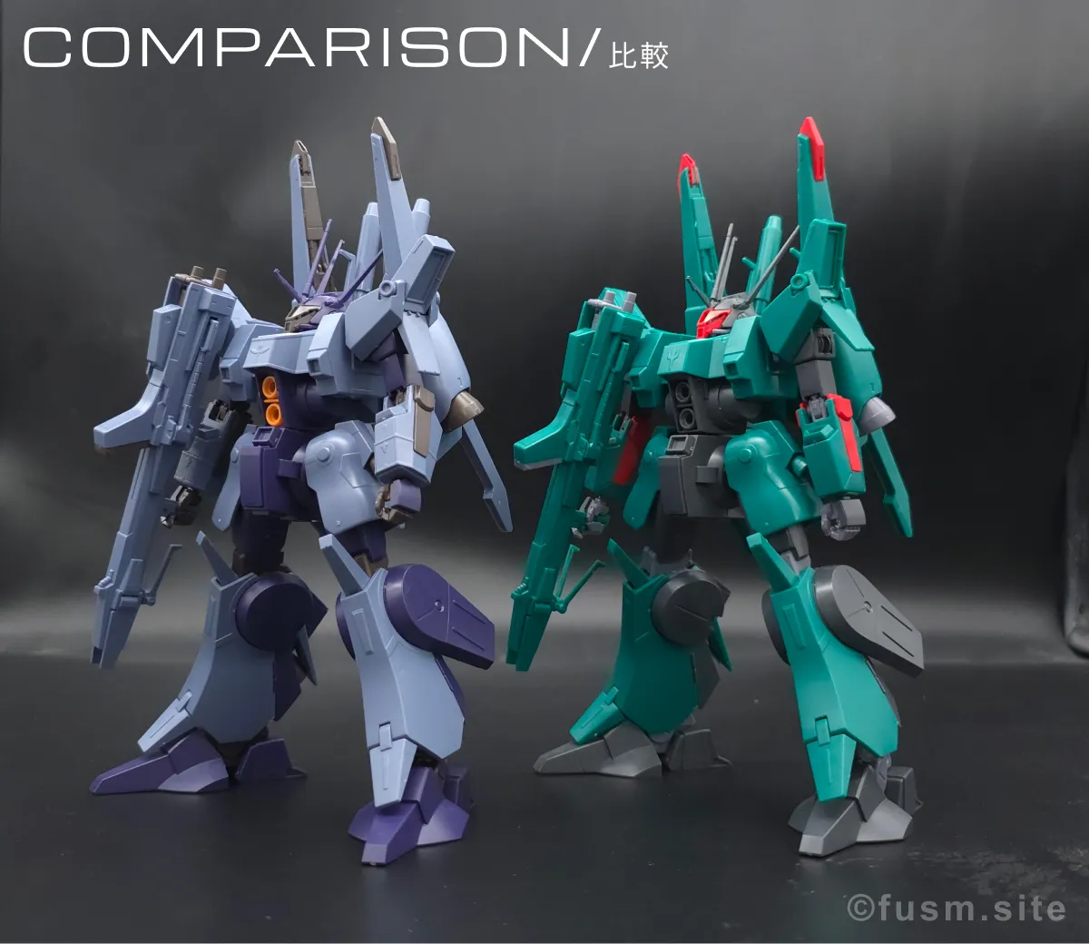 HGUC ドーベン・ウルフ(ユニコーンVer.) レビュー 比較 02