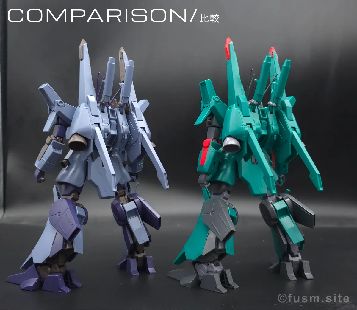 HGUC ドーベン・ウルフ(ユニコーンVer.) レビュー 比較 03