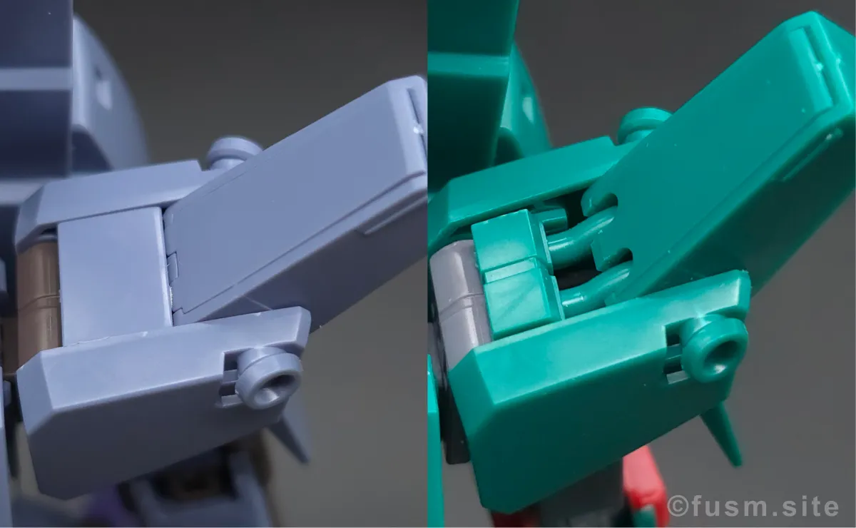 HGUC ドーベン・ウルフ(ユニコーンVer.) レビュー 比較 05