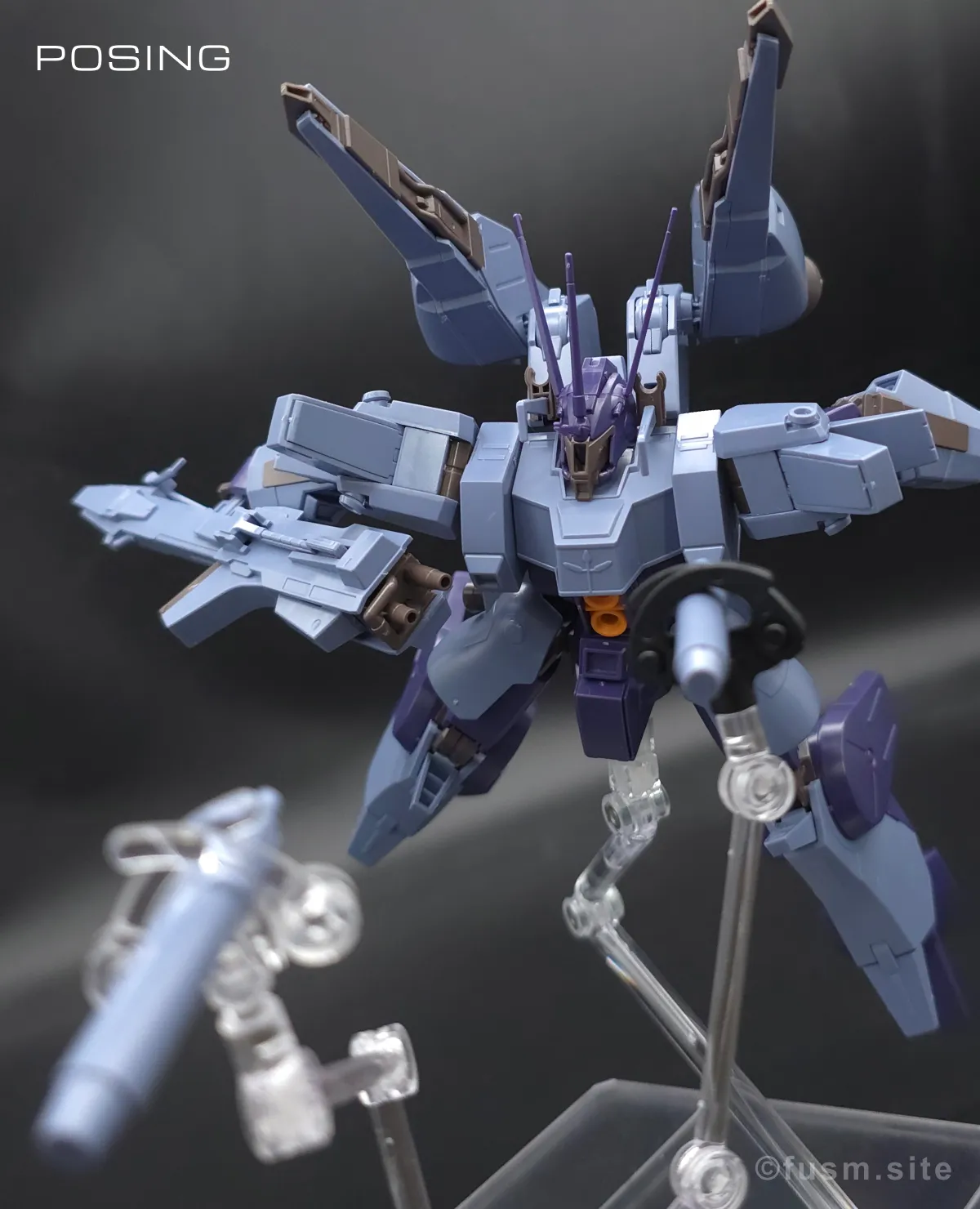 HGUC ドーベン・ウルフ(ユニコーンVer.) レビュー ポージング 04