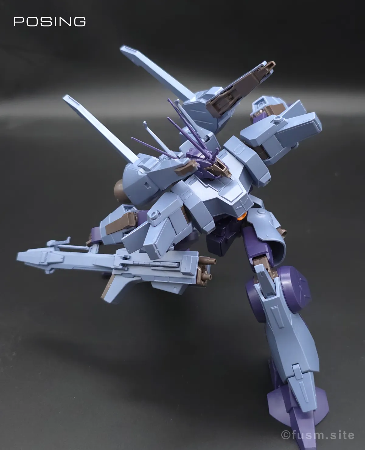 HGUC ドーベン・ウルフ(ユニコーンVer.) レビュー ポージング 08
