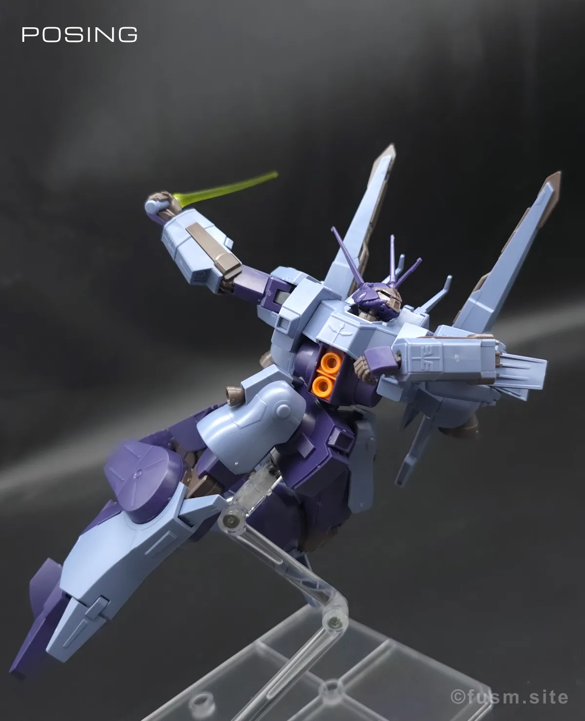 HGUC ドーベン・ウルフ(ユニコーンVer.) レビュー ポージング 16