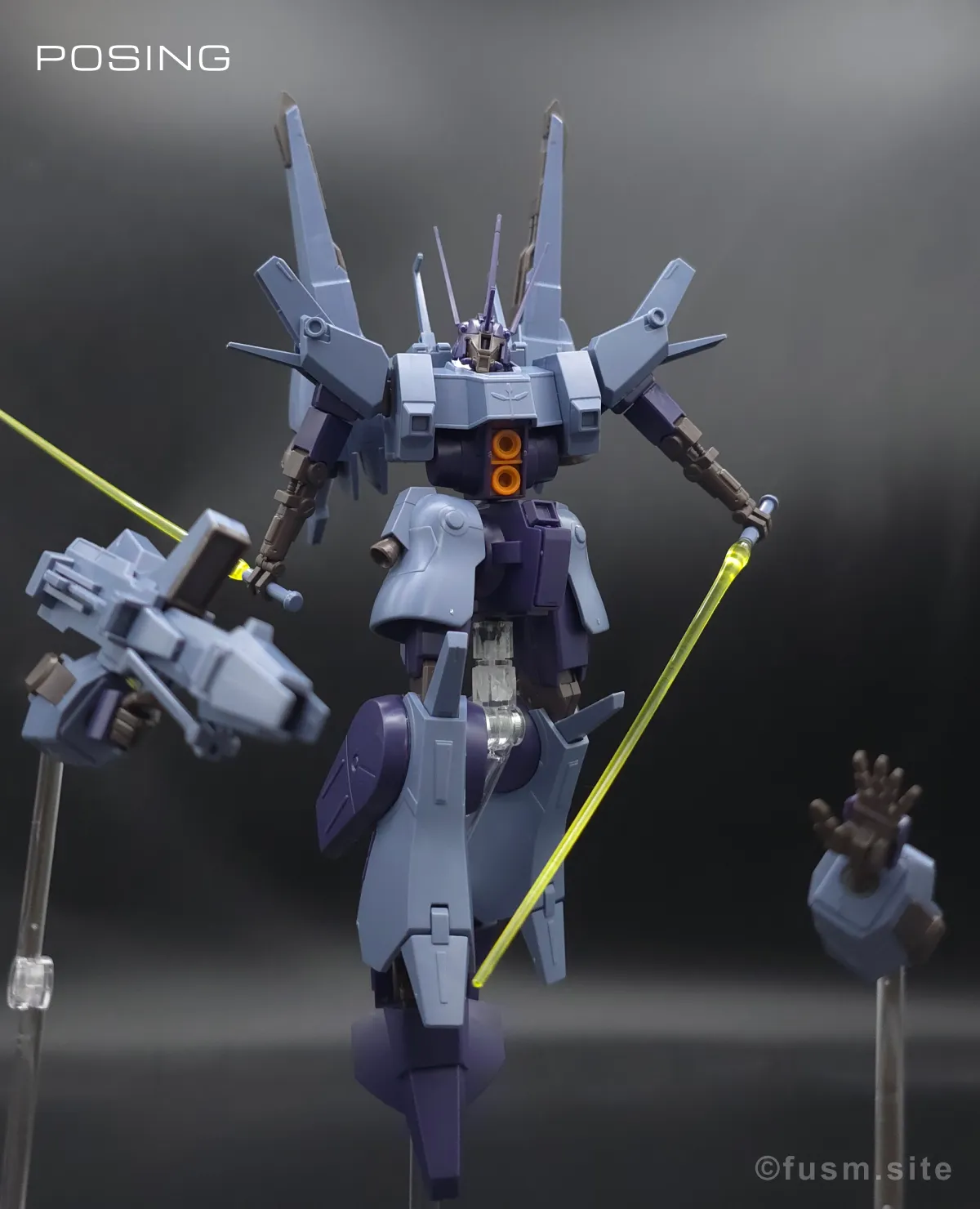 HGUC ドーベン・ウルフ(ユニコーンVer.) レビュー ポージング 22