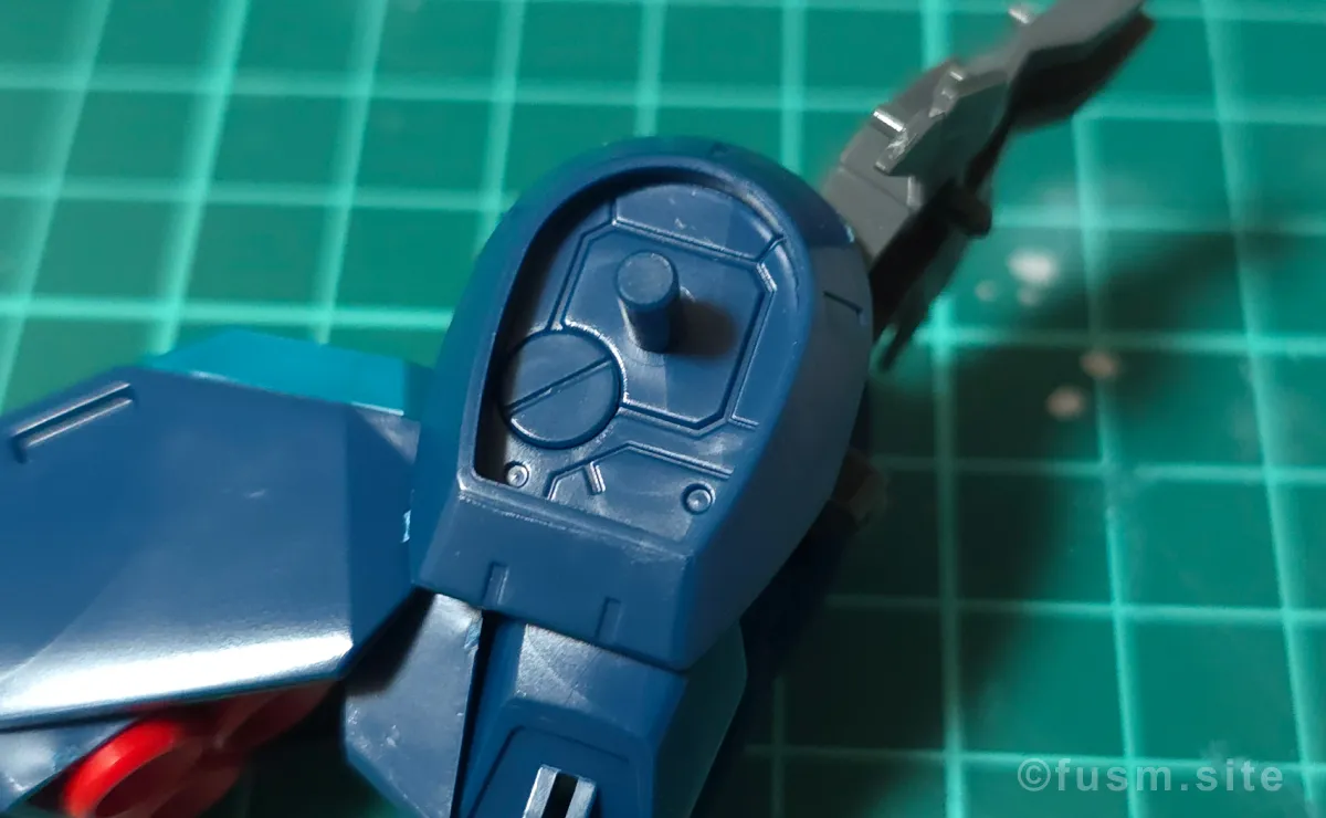 HGUC ギャプラン レビュー パーツ・構造・組み立て 02