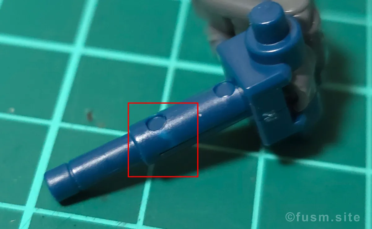 HGUC ギャプラン レビュー パーツ・構造・組み立て 06