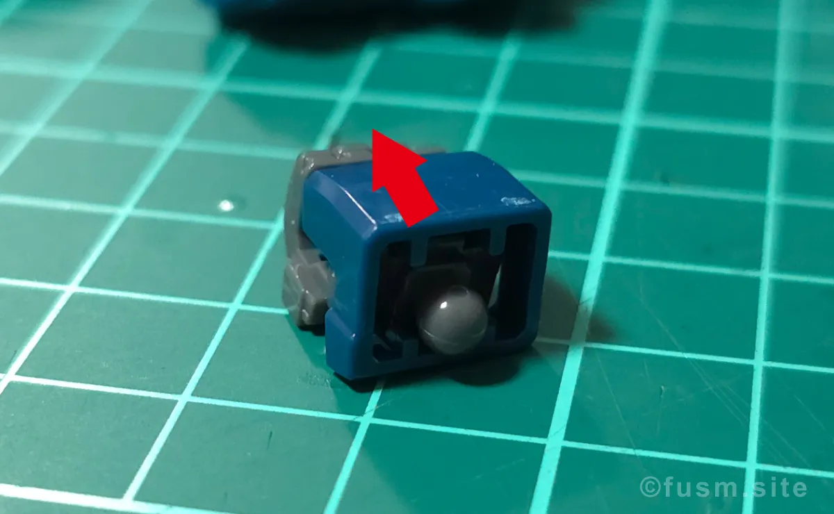 HGUC ギャプラン レビュー パーツ・構造・組み立て 08