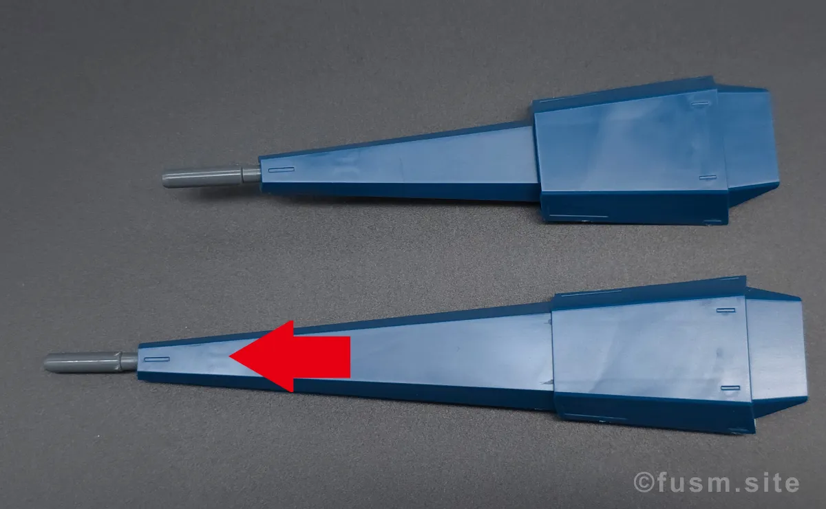 HGUC ギャプラン レビュー 付属品 14