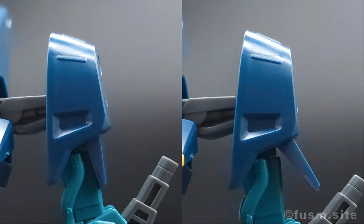 HGUC ギャプラン レビュー 肩ディテール 可動域 00