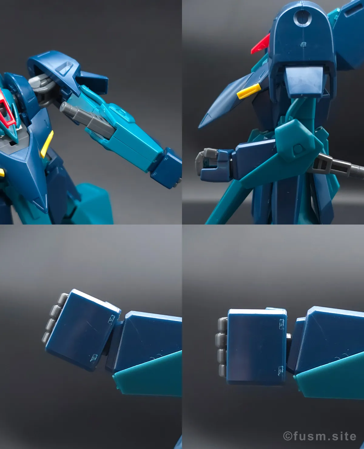 HGUC ギャプラン レビュー 腕部ディテール 可動域 01