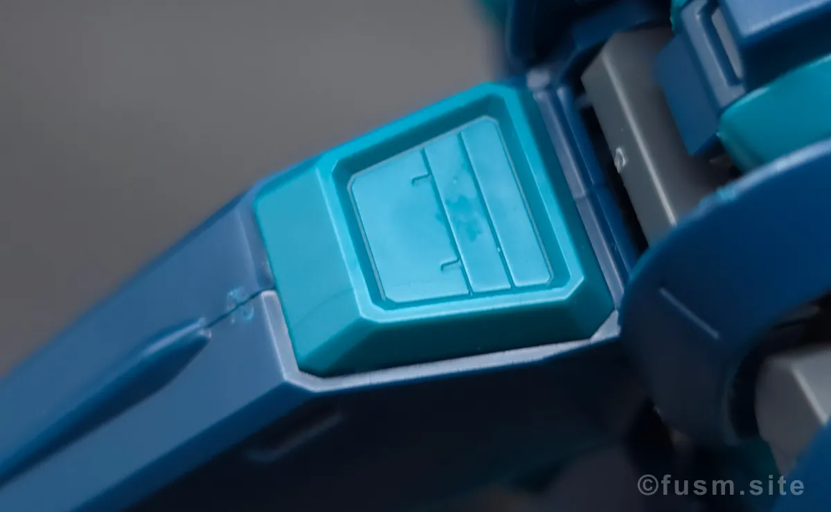 HGUC ギャプラン レビュー 胴体ディテール 03