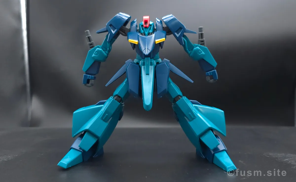 HGUC ギャプラン レビュー 胴体ディテール 可動域 03