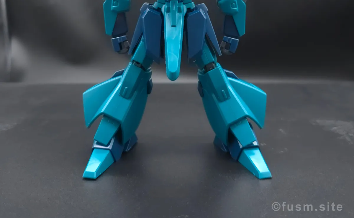 HGUC ギャプラン レビュー 脚部ディテール 可動域 01