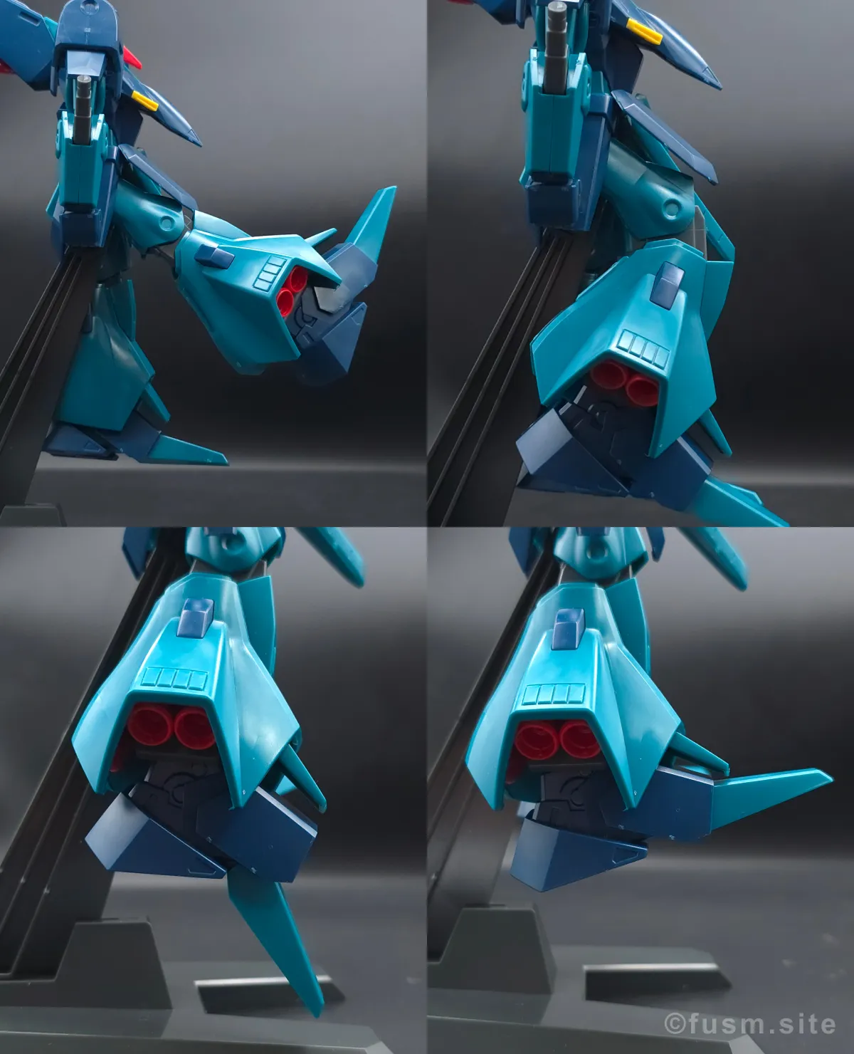 HGUC ギャプラン レビュー 脚部ディテール 可動域 02