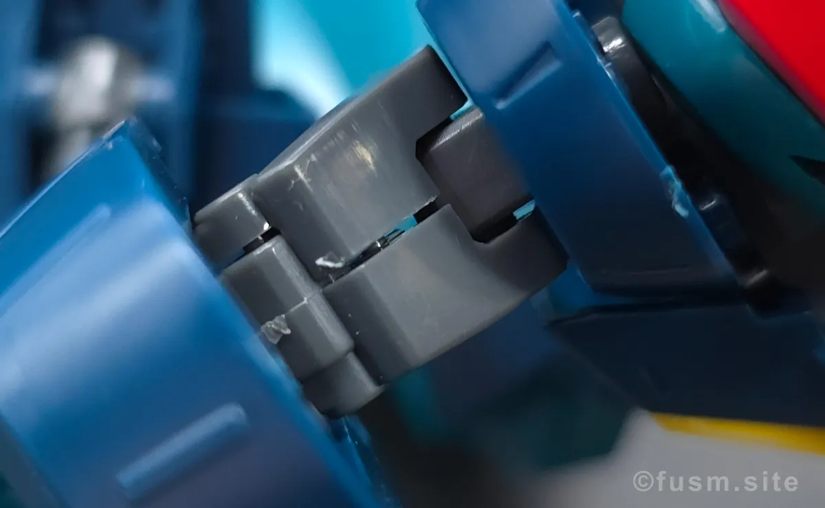 HGUC ギャプラン レビュー 耐久力が弱い箇所 02